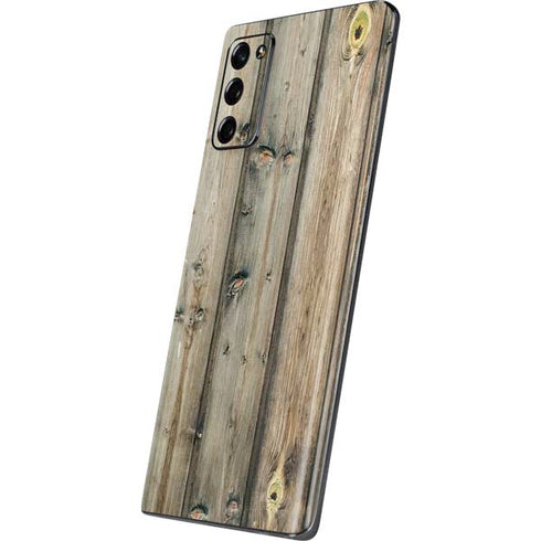 Natural Weathered Wood Galaxy Note20 5G Skin